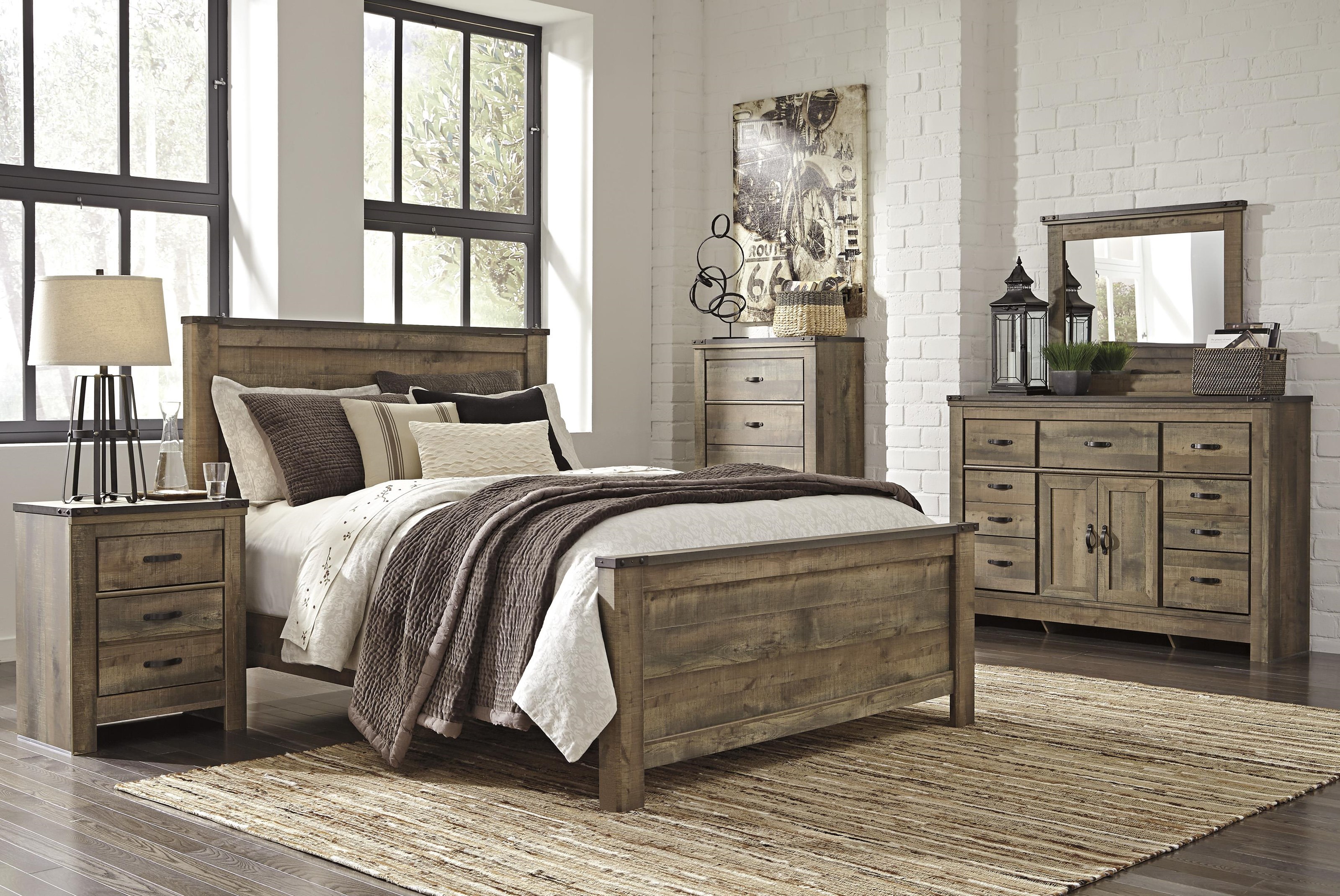 Ashley trinell deals 5 drawer chest
